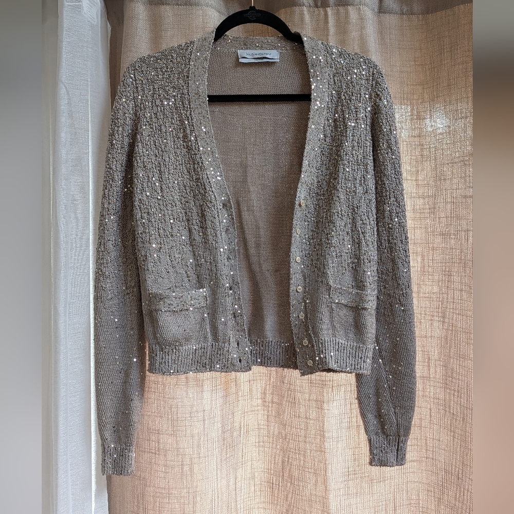 Women's Sequin Cardigan Sweater